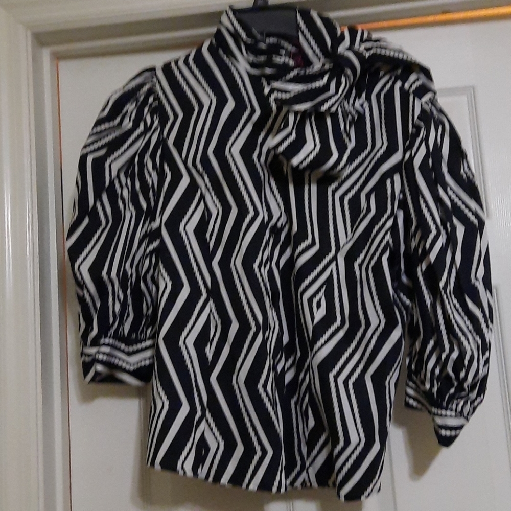 Tawnie Haynes Bow Blouse (large)